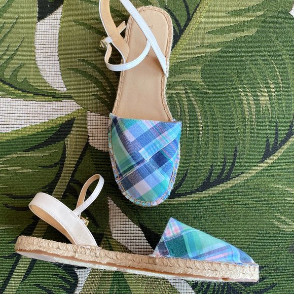 Talbots Shoes Copy Talbots Izzy Dorsay Espadrilles Madras Poshmark